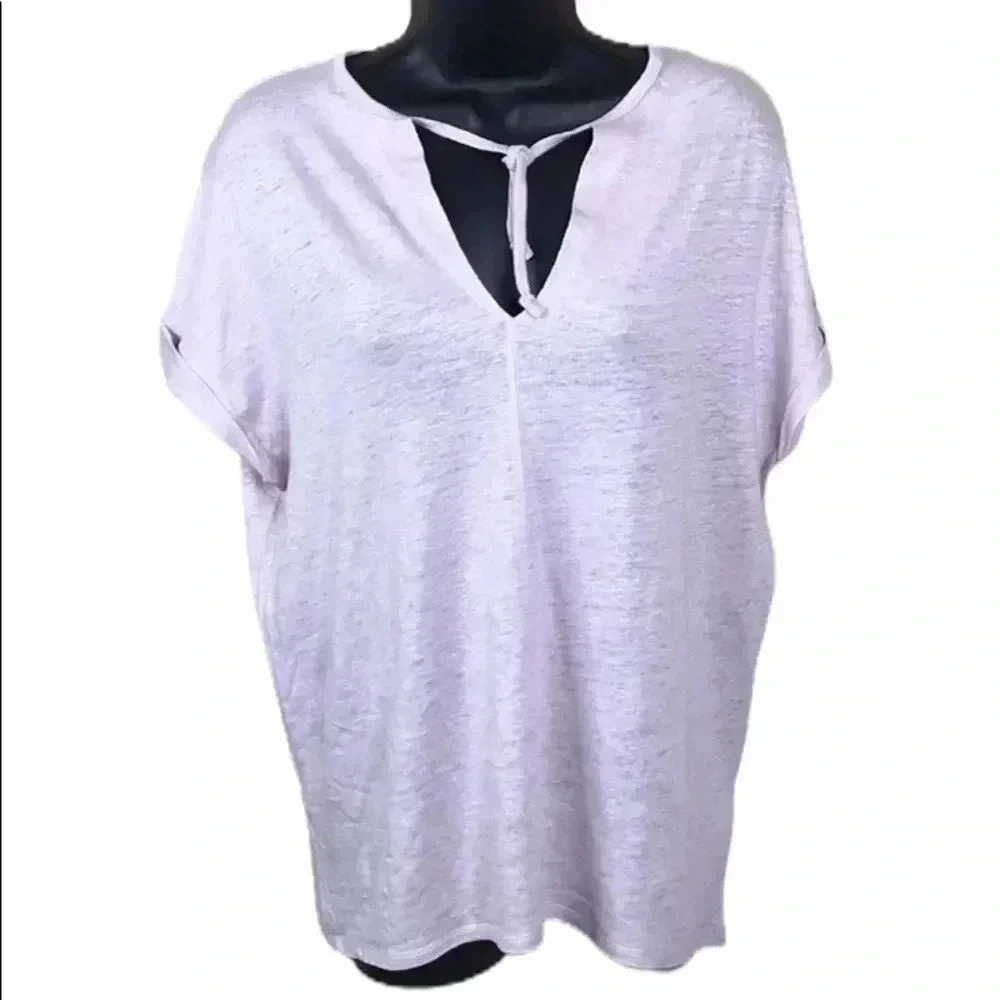 Chaser Linen Tee Size M—B4